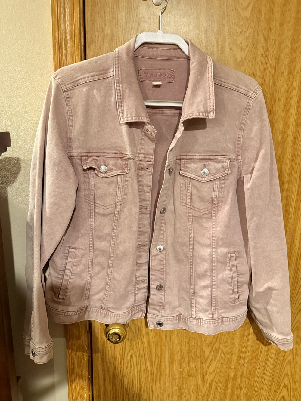 Women's Pink Denim Jacket - Maurice’s Brand